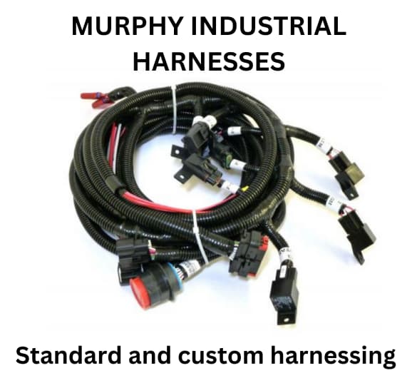  A collection of harnesses designed specifically for Murphy industrial hoses, showcasing their durable and functional design